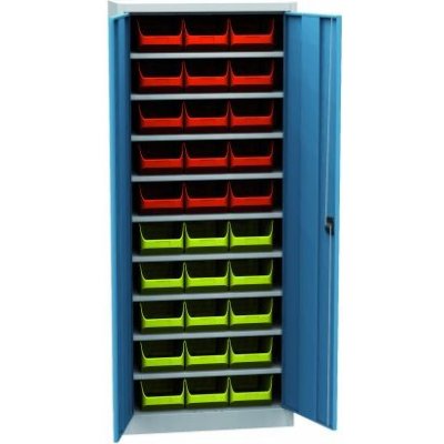 Kovos KOVOS skříň s plastovými zásobníky SPP 02 A – Hledejceny.cz