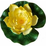 Jezírková dekorace Leknín žlutý, 17 cm, Velda – Hledejceny.cz