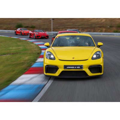 Jízda v Porsche GT4 Cayman na velkém závodním Masarykově okruhu v Brně – Hledejceny.cz