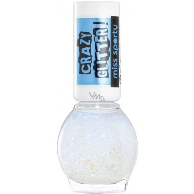 Miss Sporty Crazy Glitter lak na nehty 020 7 ml – Zboží Dáma