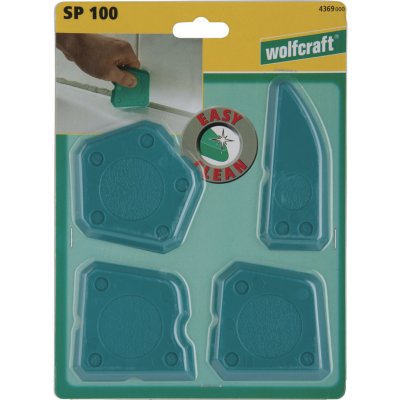 Wolfcraft SP100 Sada 4 spárových hladítek 4369000 – Zboží Mobilmania