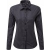 Dámská košile Maxton Premier Workwear dámská kostkovaná košile s dlouhým rukávem