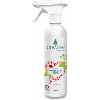 CLEANEE ECO přírodní hygienický čistič UNIVERZÁLNÍ s vůní lásky 500 ml