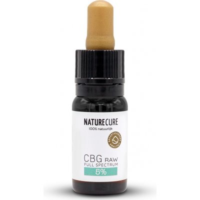 Nature Cure CBG RAW olej 5% 500 mg 10 ml – Hledejceny.cz