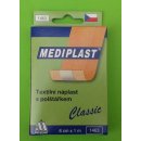 Náplast Mediplast Classic textilní náplast s polštářkem 6 cm x 1 m