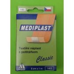 Mediplast Classic textilní náplast s polštářkem 6 cm x 1 m – Hledejceny.cz