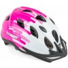 Cyklistická helma Author Trigger Inmold 173 bílá/růžová 2022