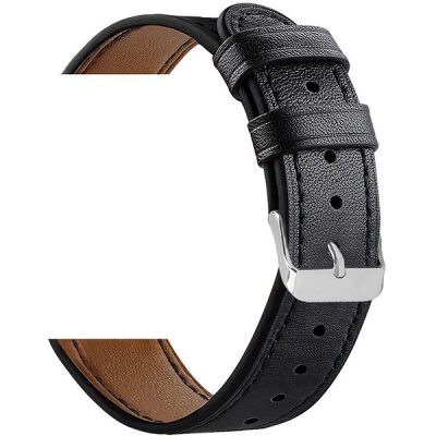 Eternico Leather Band universal Quick Release 20mm černý AET-SMQRLEA25B-20 – Zboží Mobilmania