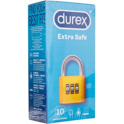 Durex Extra Safe 10 ks – Zbozi.Blesk.cz