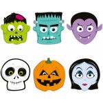Party Pal Masky papírové Halloween monstra 6 ks – Hledejceny.cz