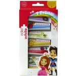 Edel+White dětské dentální pasty s ovocnými příchutěmi 7 x 9,4 ml – Zboží Mobilmania