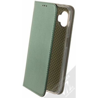 Pouzdro 1Mcz Magnetic Book flipové Samsung Galaxy XCover6 Pro tmavě zelené – Zbozi.Blesk.cz