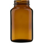 Zavarovacisklo Lékovka 200 ml širokohrdlá hnědá 36 ks – Zboží Dáma