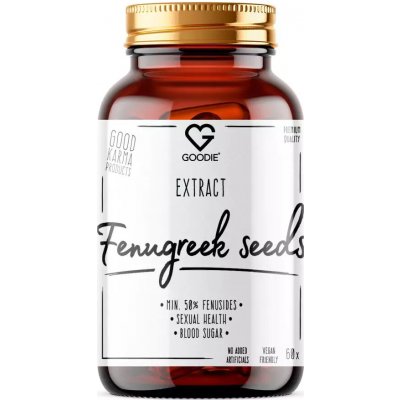 Goodie Fenugreek Pískavice řecké seno extrakt min. 50 % fenuside kapsle 60 kapslí – Hledejceny.cz