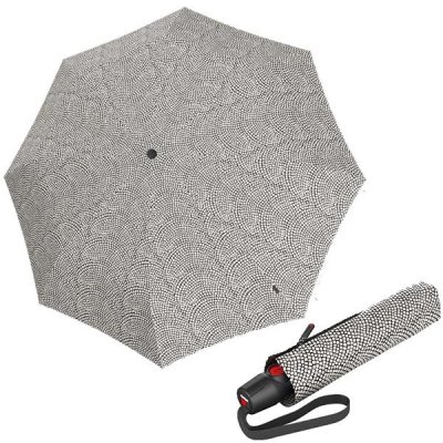 Knirps T.200 Nuno Ishidatami Grey eko deštník elegantní dámský plně automatický šedý