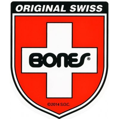 BONES SWISS SHIELD STICKER – Hledejceny.cz