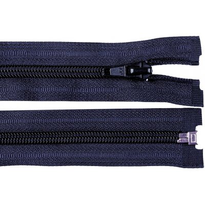 Prima-obchod Spirálový zip No 5 délka 55 cm bundový POL, barva 330 modrá tmavá – Hledejceny.cz