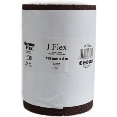 Germaflex Brusné plátno 11,5cm x 5m v roli Brúsne plátno rolka zrnitost P60 – Hledejceny.cz