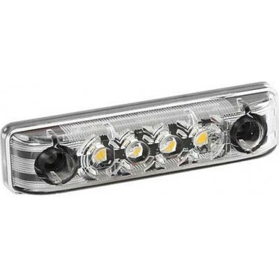 Lampa 98382 Světlo poziční 4LED 24V AB-7 bílé rozměry 65 x 17 x 16mm – Hledejceny.cz