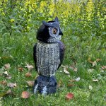 Garden King Solární plašič ptáků Sonic 3v1 sova plastová 42 cm SD600 – Zboží Dáma