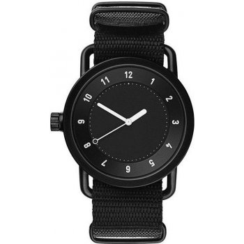 TID Watches No.1 Black / Black Nylon Wristband