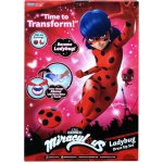 Panenka Kouzelná Beruška a Černý kocour Playmates Toys Beruška a Černá Kočka Miraculum Převlek Kwami Maska Jojo Akuma 32 cm – Zboží Dáma