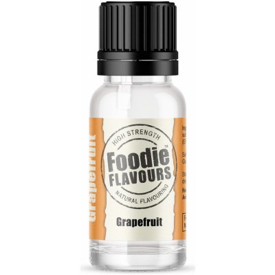 Foodie Flavours Přírodní koncentrované aroma 15 ml grapefruit – Hledejceny.cz