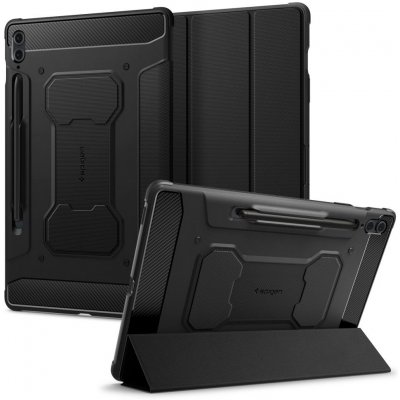 Spigen Rugged Armor Pro - Samsung Galaxy Tab S9 FE Plus KF2316968 black – Zboží Mobilmania