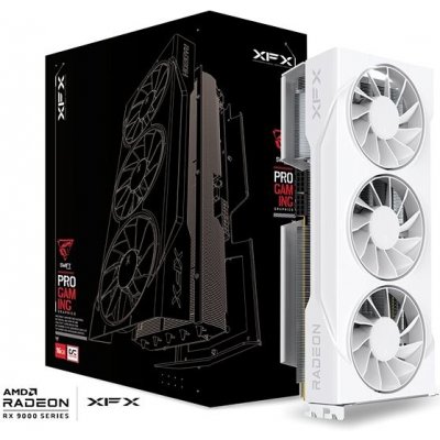 XFX Swift Radeon RX 9070 OC White Triple Fan Gaming Edition 16GB GDDR6 RX-97SWFB3W9 – Hledejceny.cz