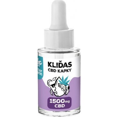Vetercann Kliďas CBD kapky 10% 15 ml – Hledejceny.cz