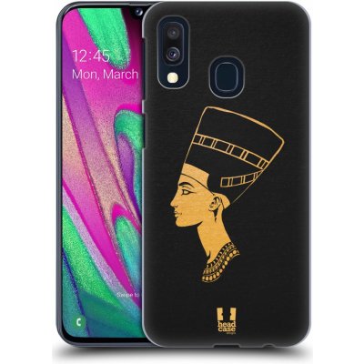 Pouzdro Head Case Samsung Galaxy A40 EGYPT NEFERTITI – Zboží Mobilmania