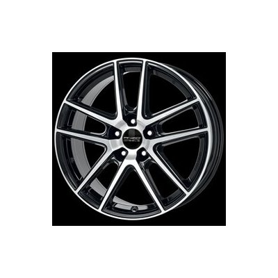 Anzio Split 8x19 5x112 ET30 black polished – Hledejceny.cz