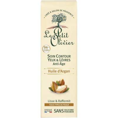 Le Petit Olivier BIO Anti-Age péče o oční okolí a rty 15 ml – Hledejceny.cz