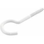 Hák na prádelní šňůru, pozinkovaný bílý povrch, 5,2 x 80 mm - prodej na váhu – Zboží Dáma Hák na prádelní šňůru, pozinkovaný bílý povrch, 5,2 x 80 mm - prodej na váhu – Zboží Dáma