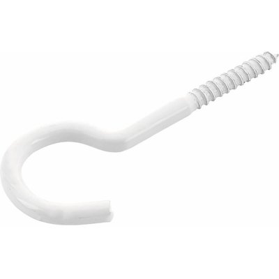 Hák na prádelní šňůru, pozinkovaný bílý povrch, 5,2 x 80 mm - prodej na váhu – Zboží Dáma Hák na prádelní šňůru, pozinkovaný bílý povrch, 5,2 x 80 mm - prodej na váhu – Zboží Dáma