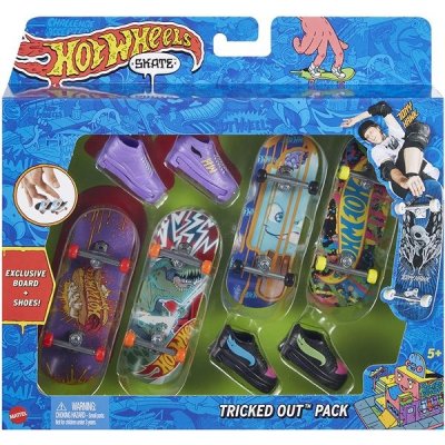 Mattel Hot Wheels Skates Fingerboard 4 ks a boty – Zbozi.Blesk.cz