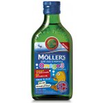 Möller`s rybí olej Omega 3 z tresčích jater s ovocnou příchutí 250 ml – Zboží Mobilmania