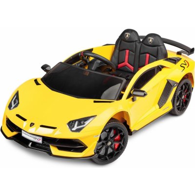 Toyz elektrické autíčko Lamborghini Aventador žlutá – Zbozi.Blesk.cz