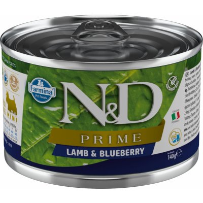 N&D Prime Dog Adult Mini Lamb & Blueberry 140 g – Zbozi.Blesk.cz