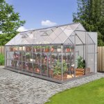 BestBerg se základnou SH-9 9 m² 480 x 182 x 208 cm stříbrná – Hledejceny.cz