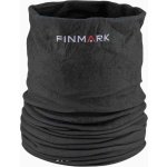 Finmark multifunctional scarf with fleece multifunkční šátek černá – Sleviste.cz