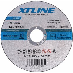 Xtline Kotouč řezný 115 x 1,6 x 22,2 mm SARN11516