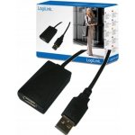Logilink UA0001A USB prodlužovací, 5m, černý – Zboží Mobilmania