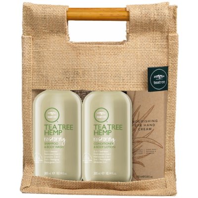 Paul Mitchell Tea Tree Hemp Jarní Set - Šampon 300 ml + kondicionér 300 ml + krém na ruce 100 ml Dárková sada – Zboží Mobilmania