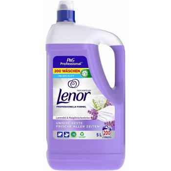 Lenor Professional Aviváž superkoncentrát Sommerbrise žlutá 5 l 200 PD