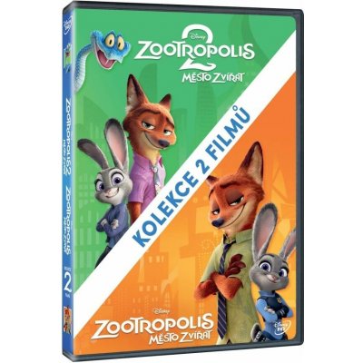 Zootropolis: Město zvířat 12 kolekce 2DVD – Hledejceny.cz
