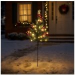 Milagro | LED Vánoční dekorace LED/1W/230V 75 cm IP44 zelená | ML2407 – Hledejceny.cz