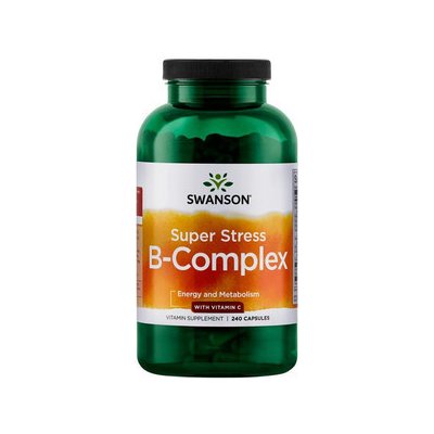 Swanson Super Stress B Complex 240 kapslí