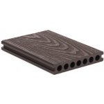 G21 Terasové prkno 2,5 x 14,8 x 300 cm Dark Wood WPC TPRDRKW300K 1 ks – Zboží Mobilmania