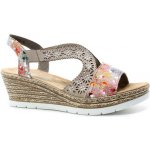 Rieker 61916 90 Béžová – Zboží Dáma